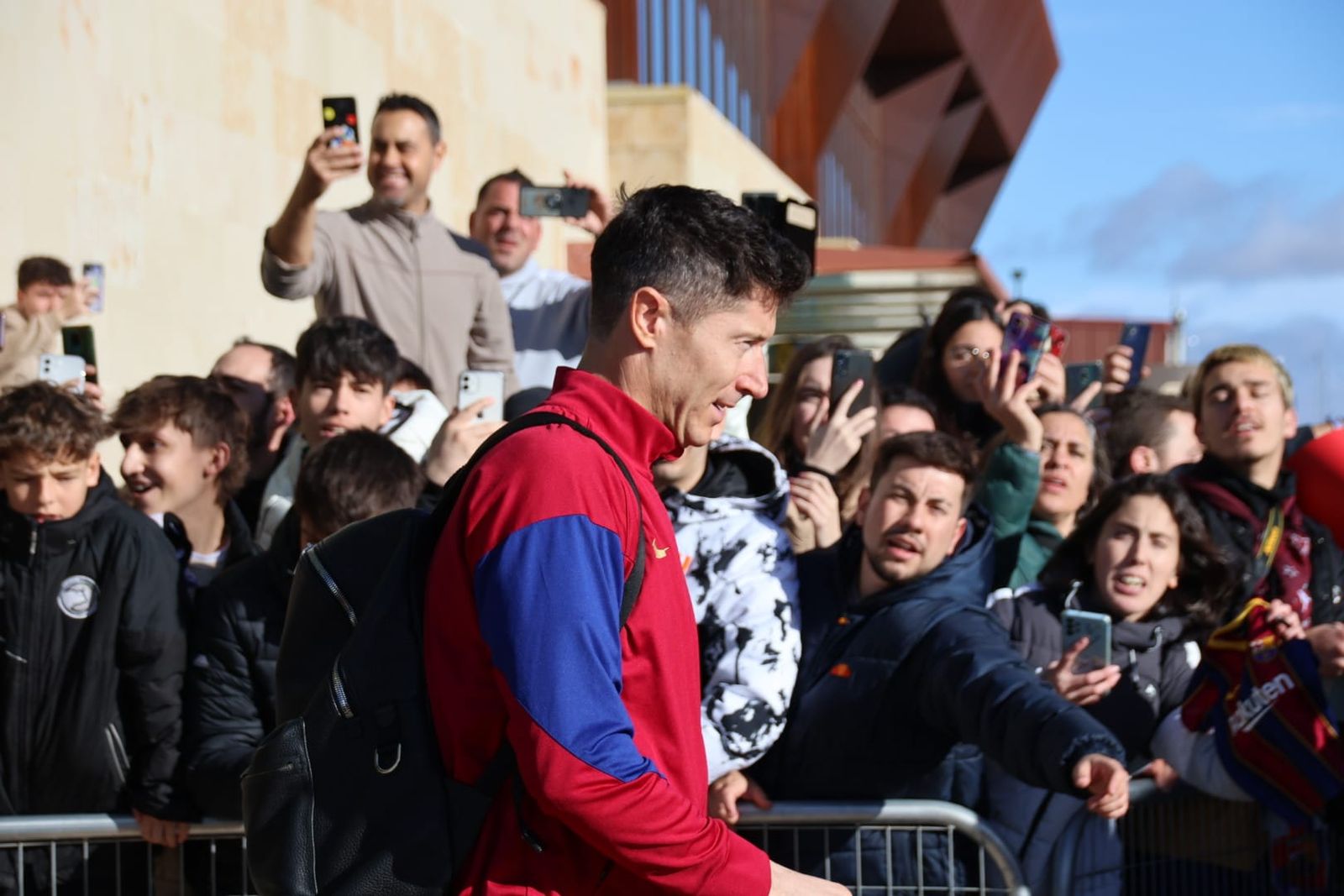 Robert Lewandowski en Matacán