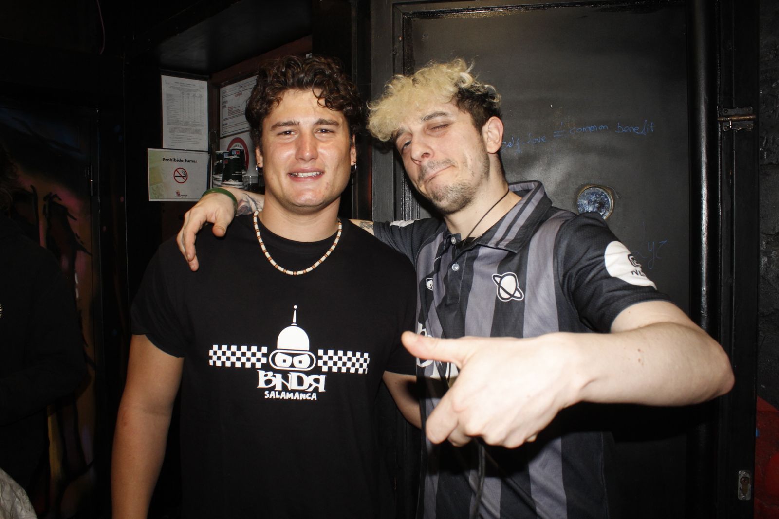 Salamanca de noche, sabado 25 de abril