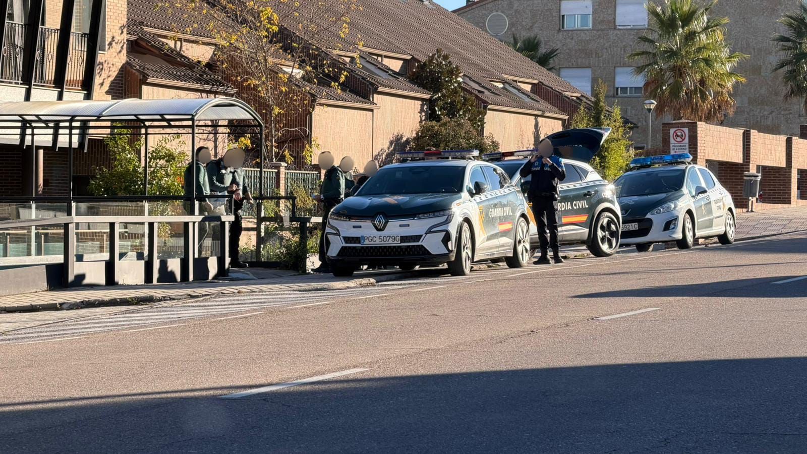 La Policía Local de Villamayor y la Guardia Civil realizan una intervención en Las Canteras de Villamayor tras un herido por arma blanca