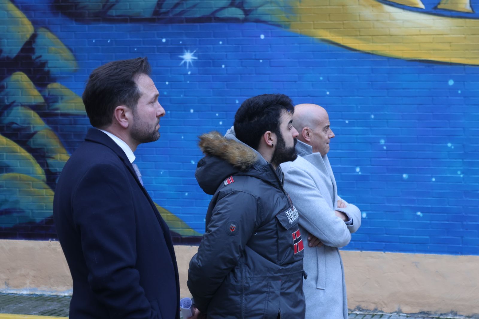 Inauguración mural "Haz que cuente" en Santa Marta