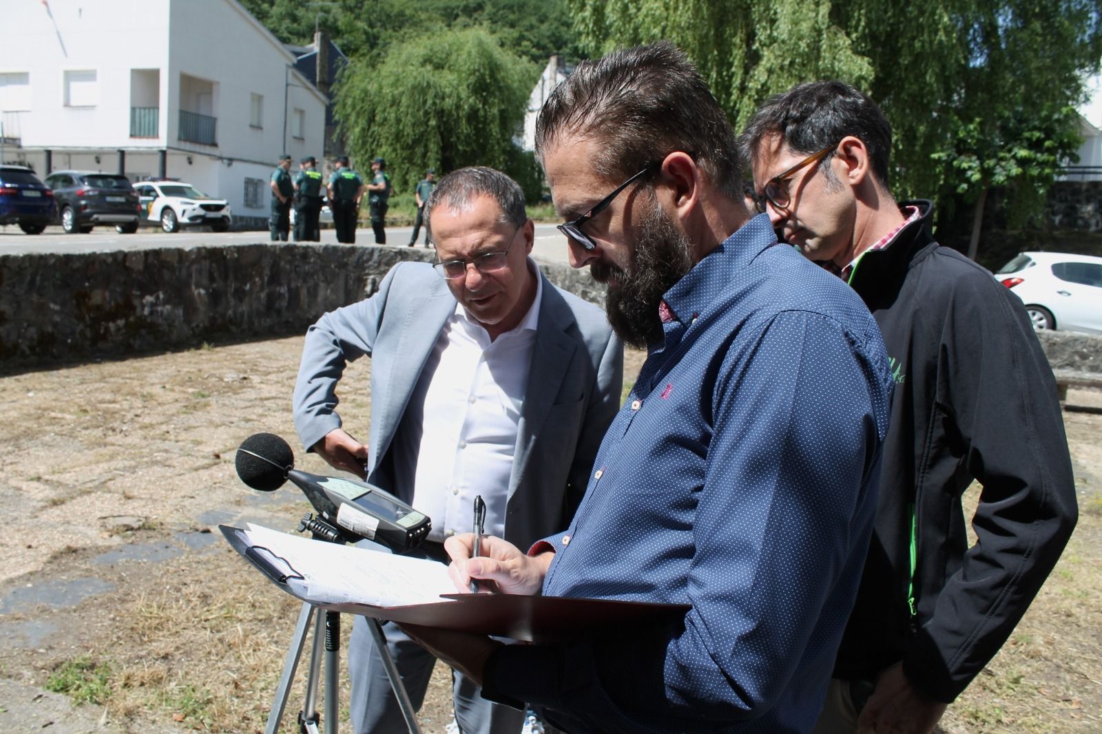 Suenan las sirenas de las presas de la Sierra de Moncabril