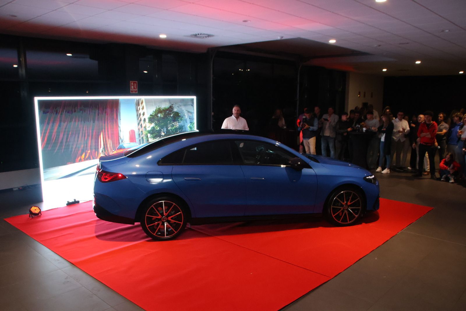 Presentación del nuevo Mercedes CLA 100% eléctrico en Adarsa Salamanca