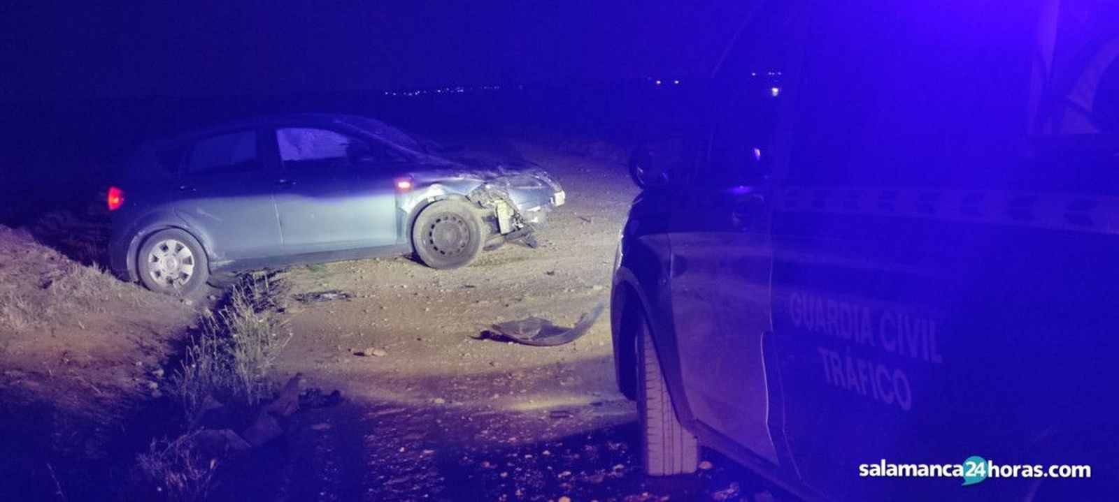 Un menor de edad le quita el coche a su madre y sufre un grave accidente en Salamanca