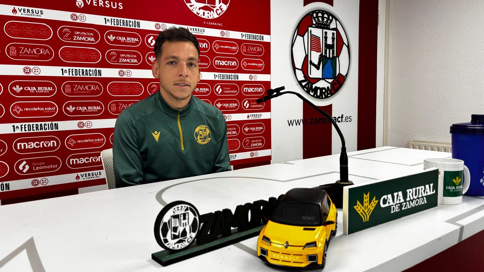 Álvaro Romero, en rueda de prensa