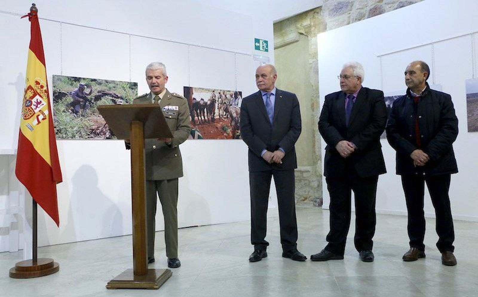 Los 'boinas verdes' centran la nueva exposición de La Alhóndiga