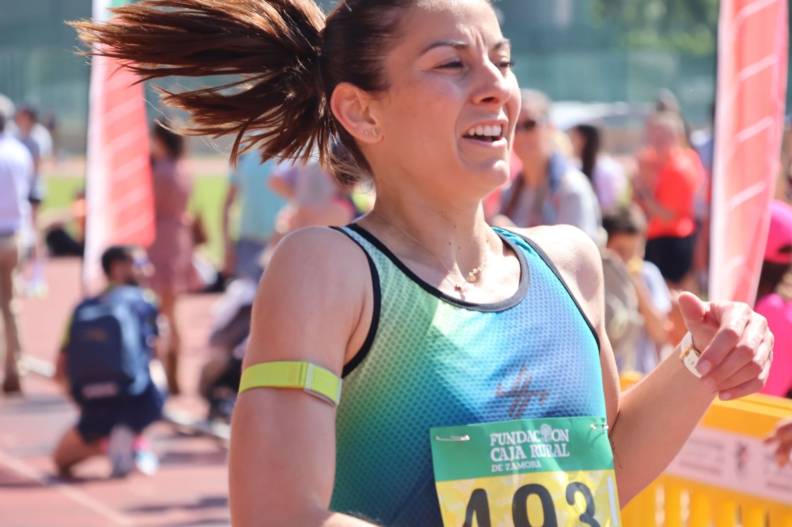 GALERÍA | Revive en imágenes la llegada a meta de los atletas en la Media Maratón de Zamora