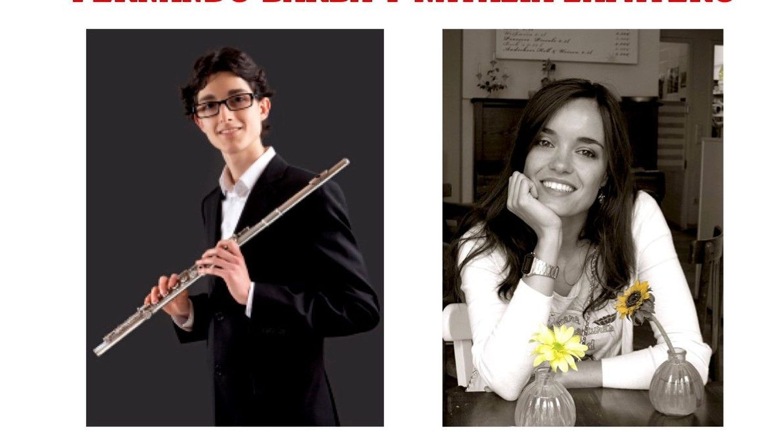 Cartel RECITAL DE FLAUTA Y PIANO