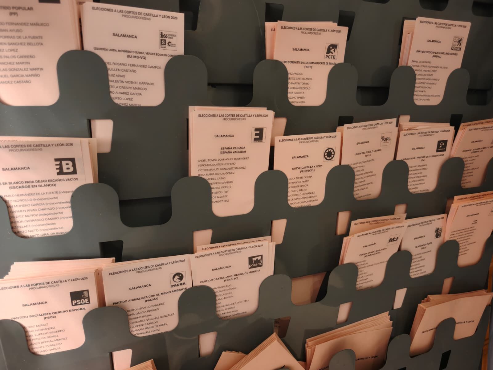 Papeletas, votar, votaciones, urnas comicios