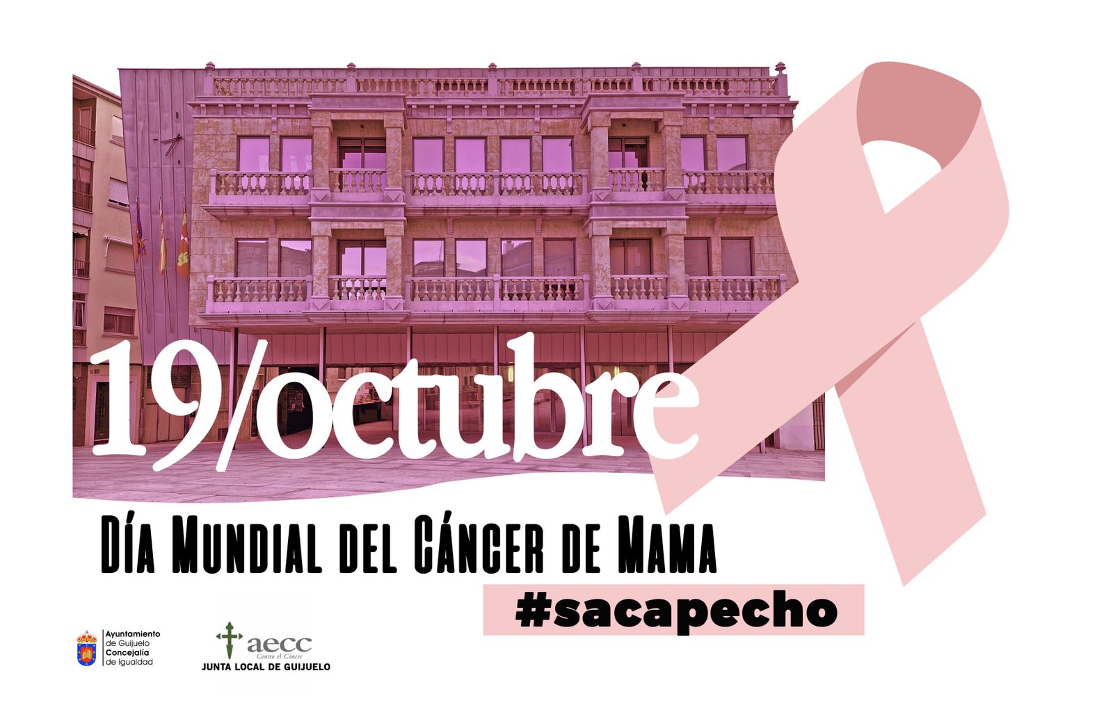 DÍA DEL CÁNCER DE MAMA 19 octubre en Guijuelo