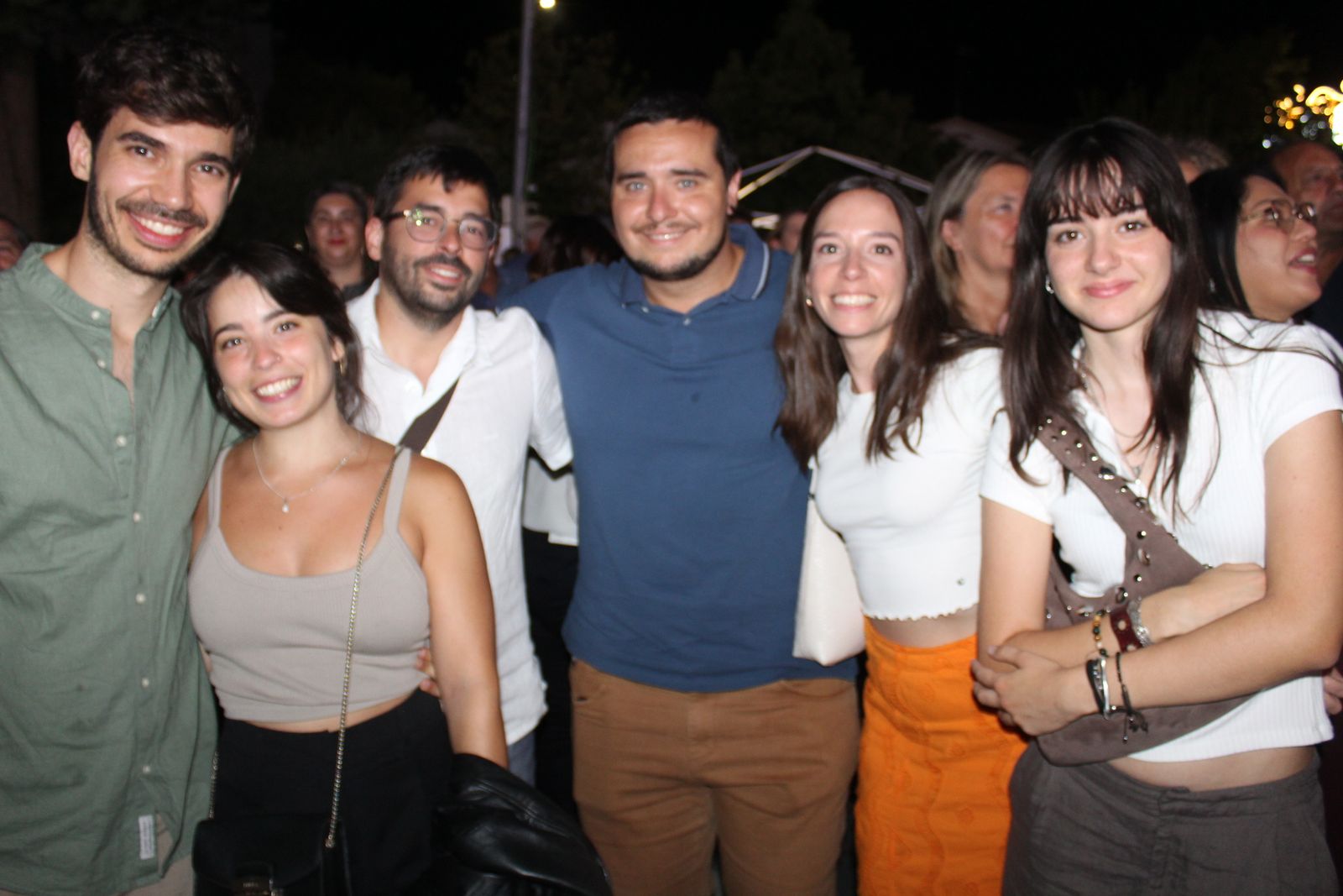 Salamanca de noche, sábado 23 de agosto