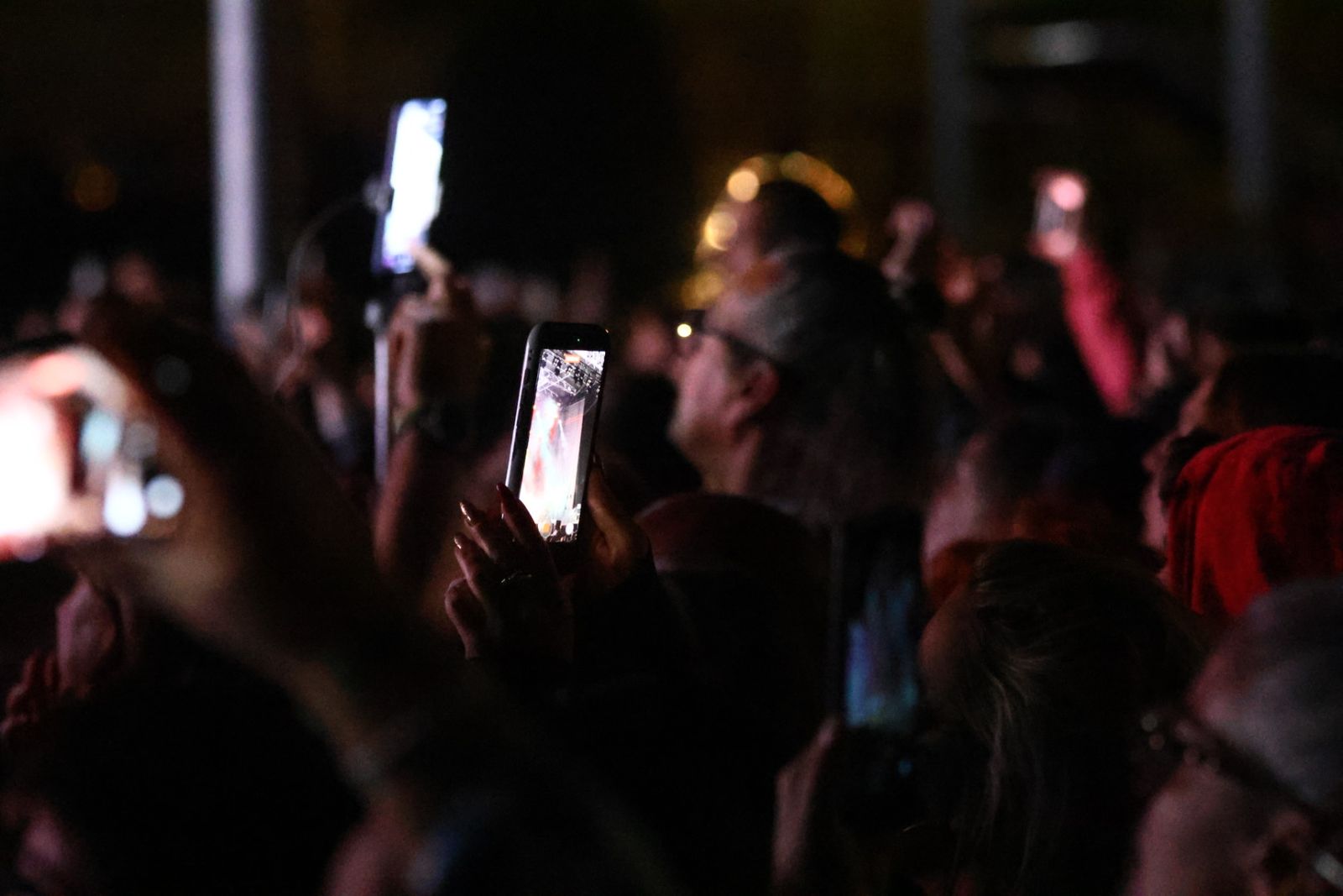 Concierto de Beret en la Plaza de la Concordia