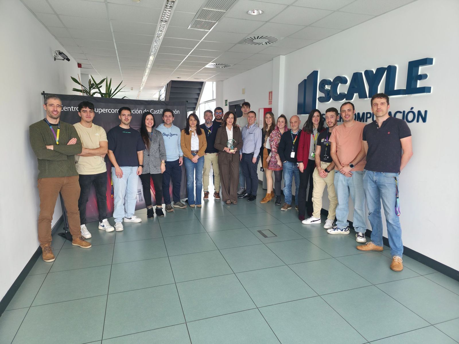 El equipo del Centro de Supercomputación de Castilla y León