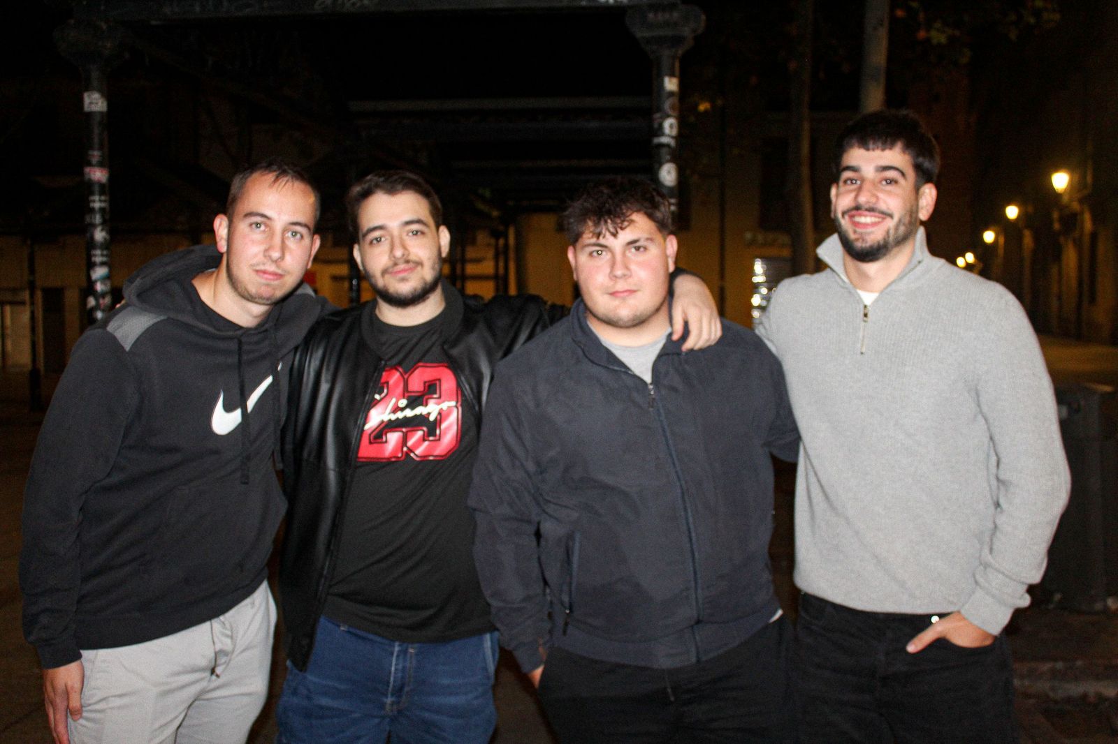 Salamanca de noche, jueves 23 de octubre