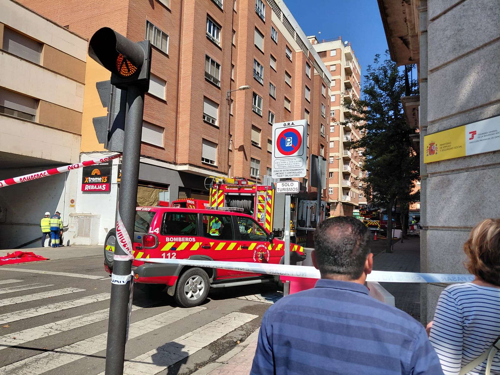 GALERÍA | Así ha sido y se ha vivido la explosión de gas en Zamora