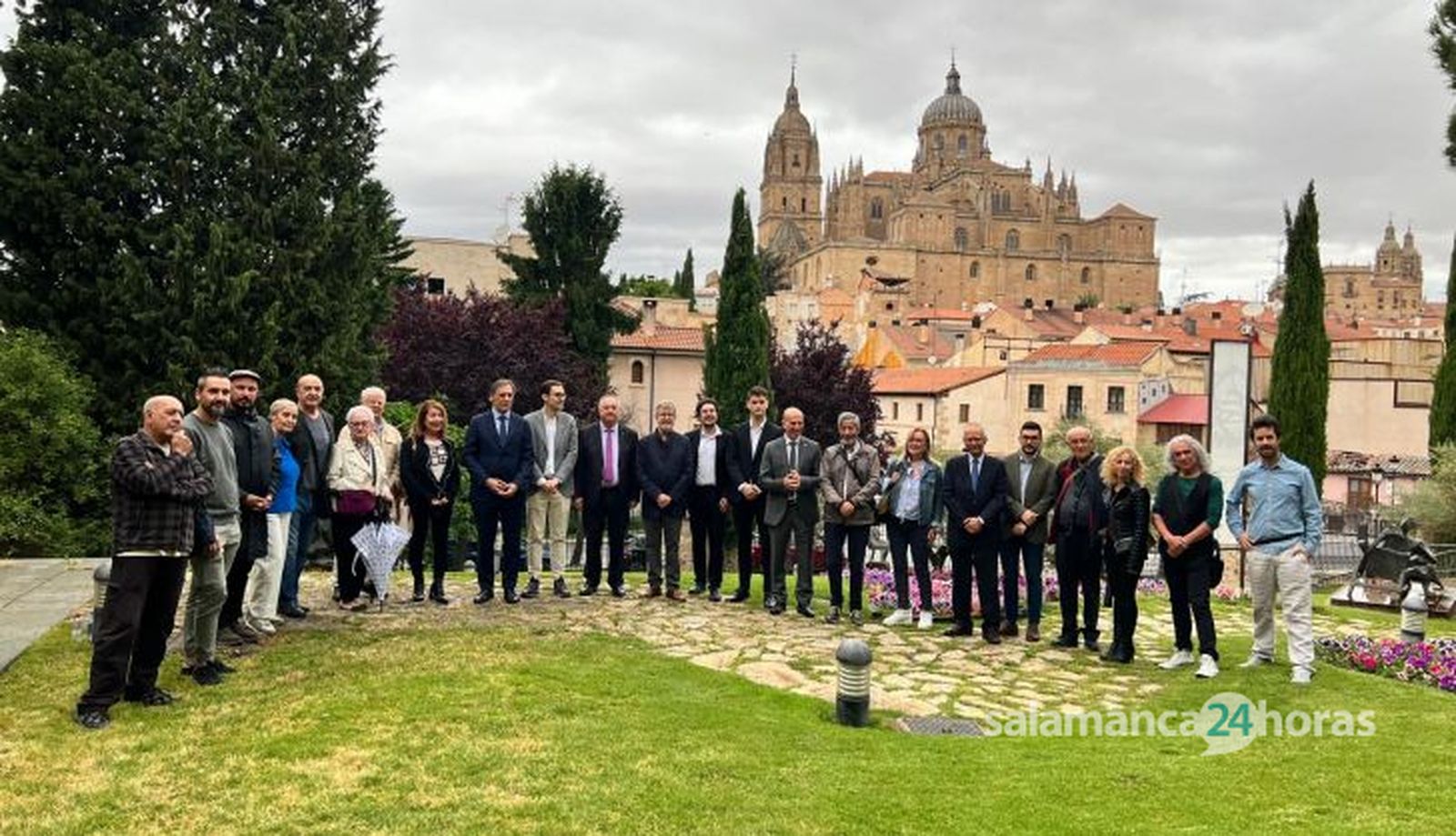 Presentación de una nueva edición del programa cultural de verano ‘Plazas y Patios’. Foto SALAMANCA24HORAS
