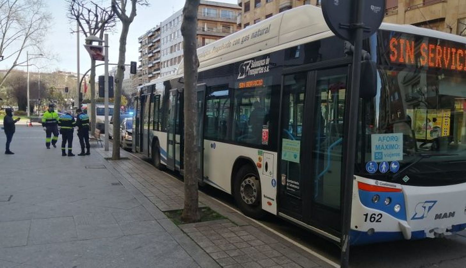 Accidente en la avenida Mirat