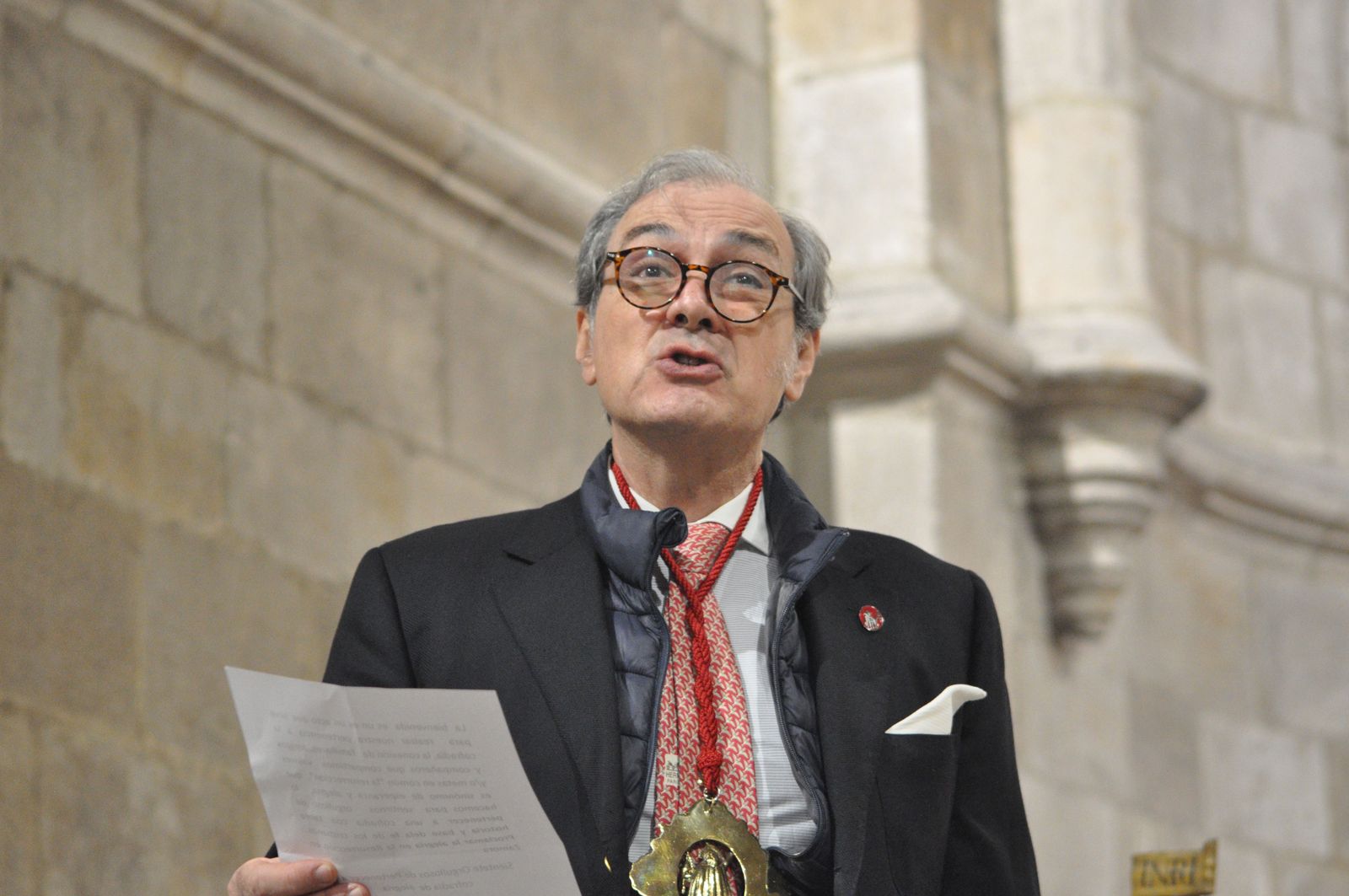 Josué Crespo, presidente de la Cofradía de la Resurrección. Foto: Verónica Muriel Josué Crespo, presidente de la Cofradía de la Resurrección. Foto: Verónica Muriel