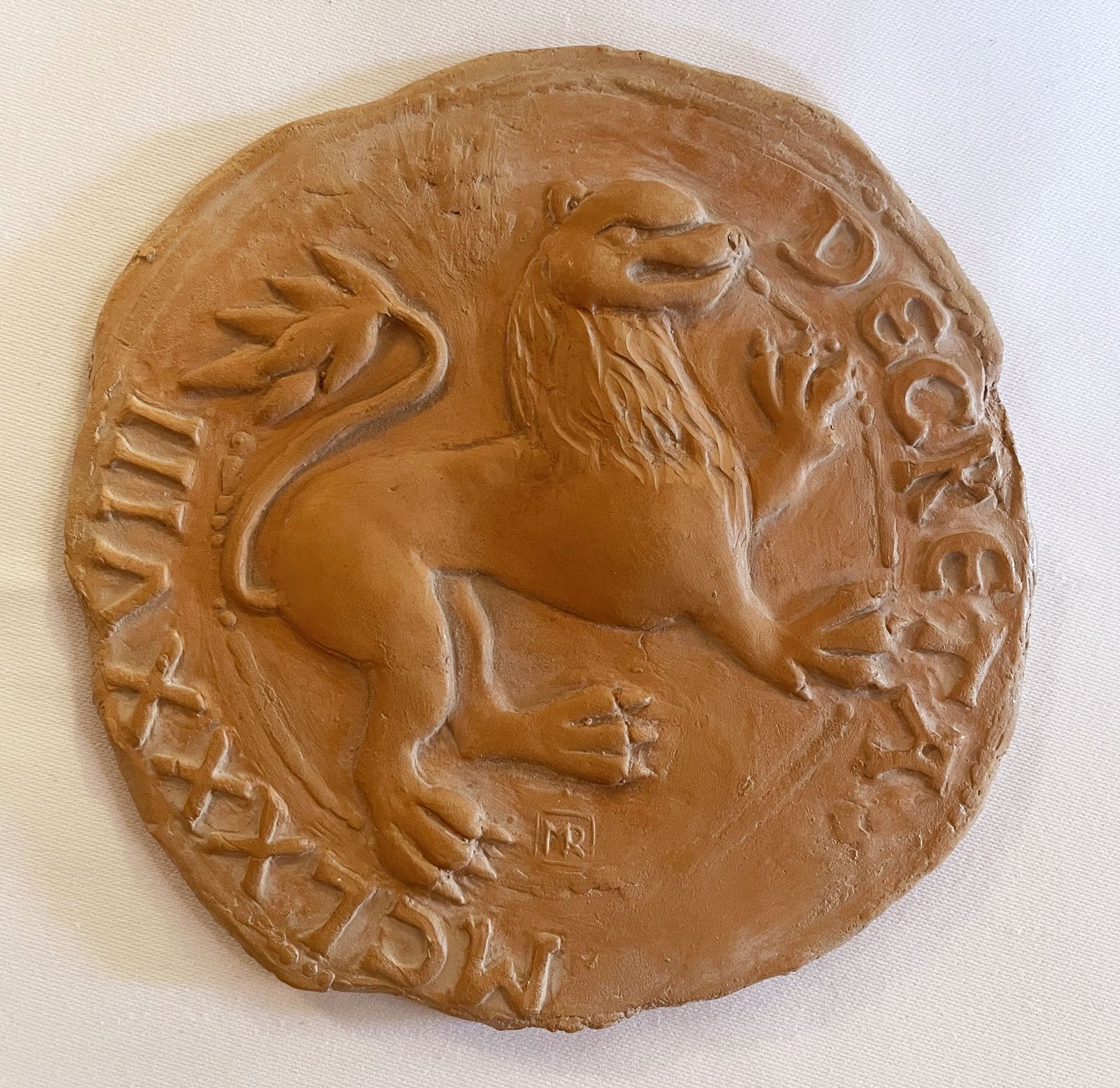 Terracota del premio de los Decreta