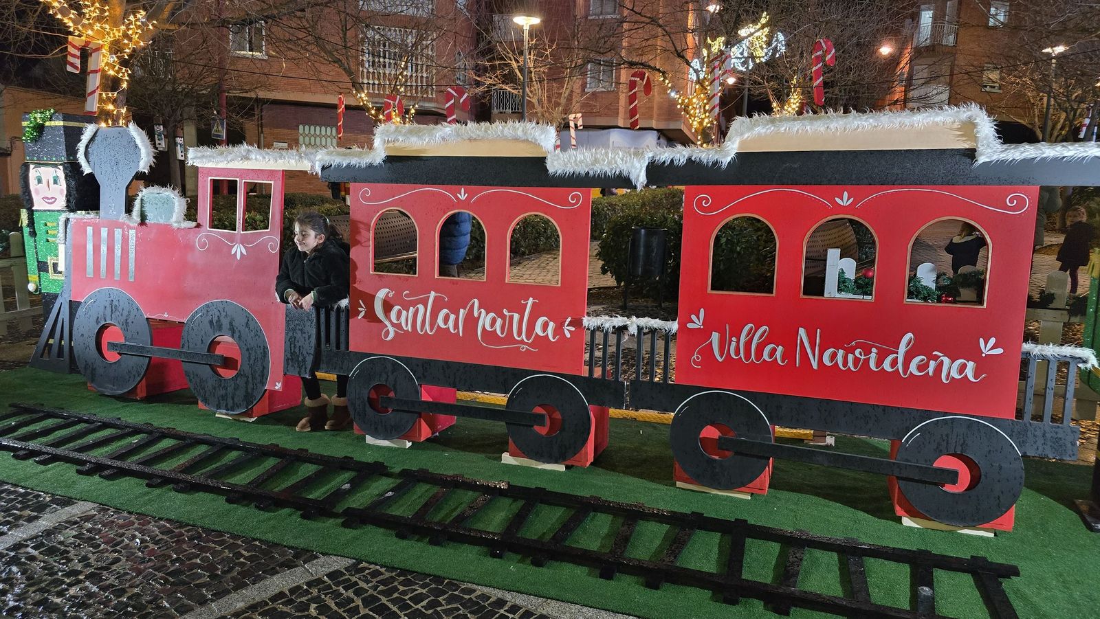 Inauguración de la Navidad en Santa Marta