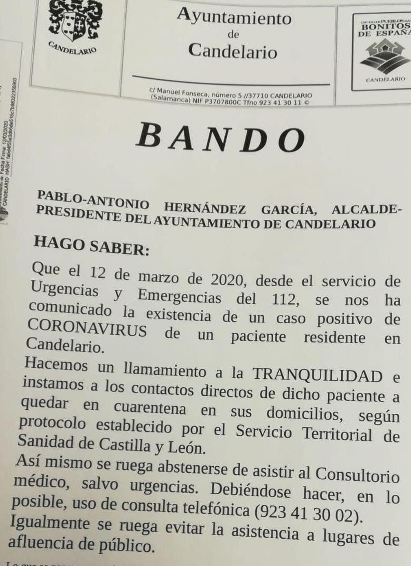 Bando candelario
