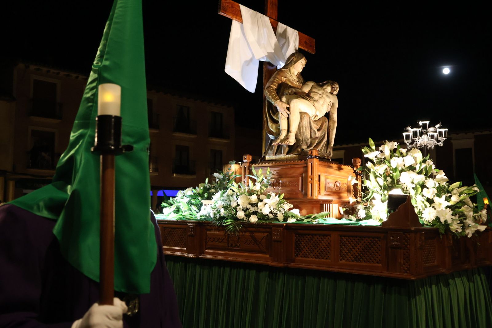 GALERÍA | Revive en imágenes la procesión del Silencio en Villalpando