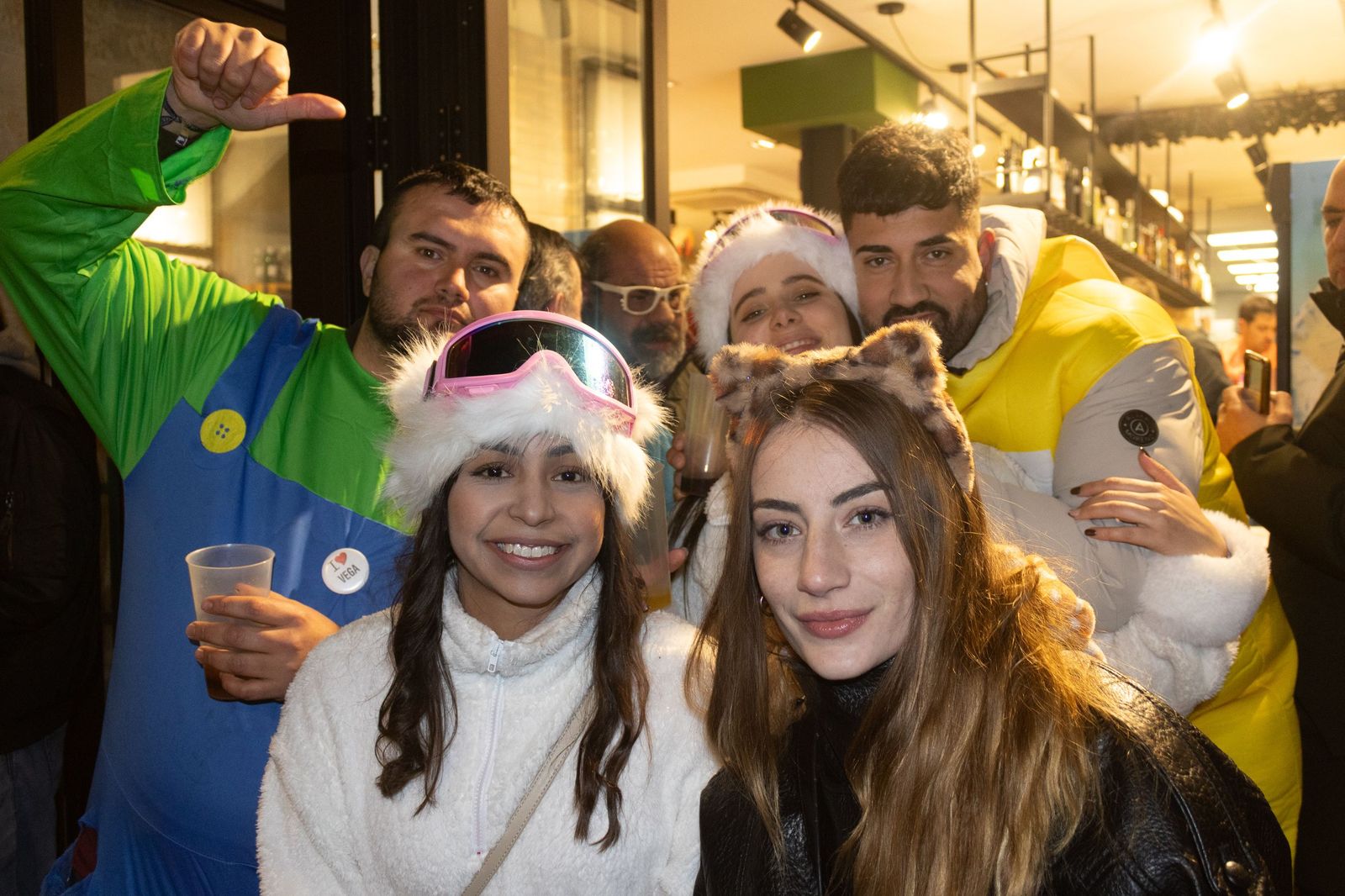 Salamanca de noche, sábado del Carnaval del Toro de Ciudad Rodrigo