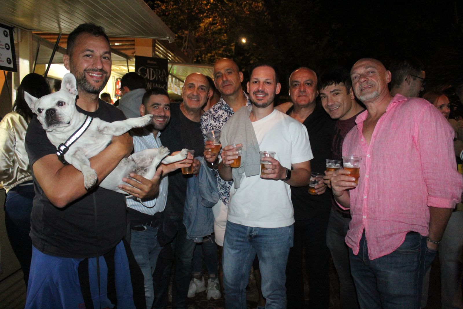 Ambiente en la Feria de Día en la tarde de este jueves