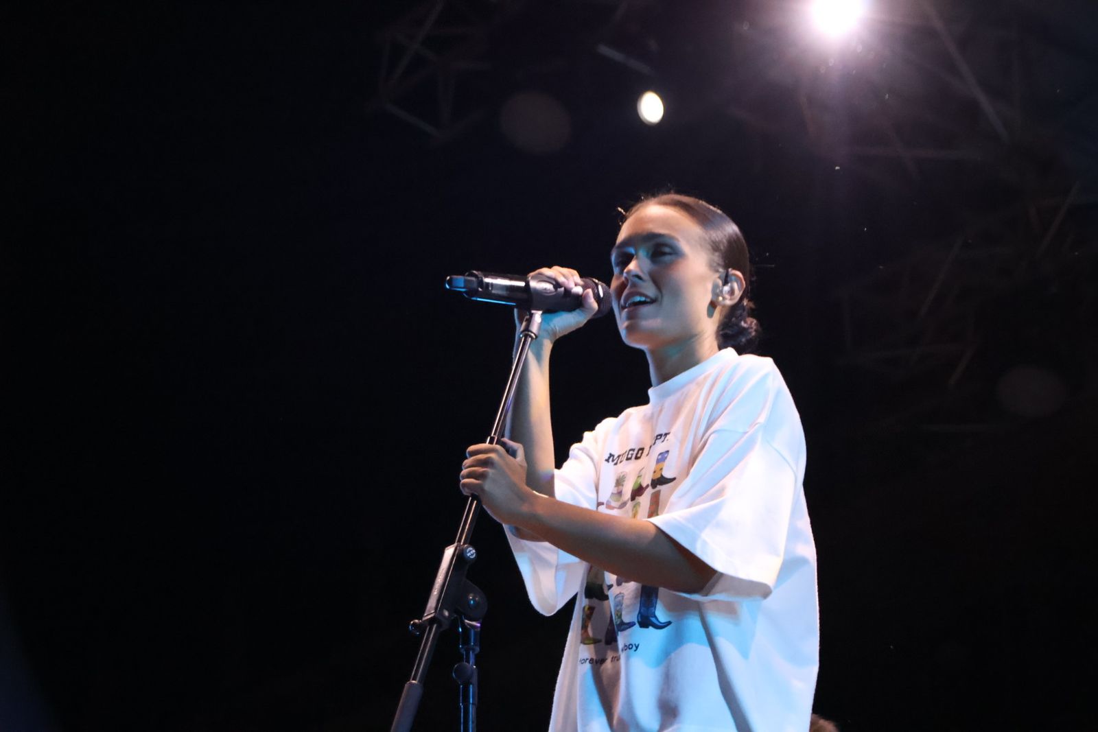 Concierto de Marta Santos en la Plaza Mayor 