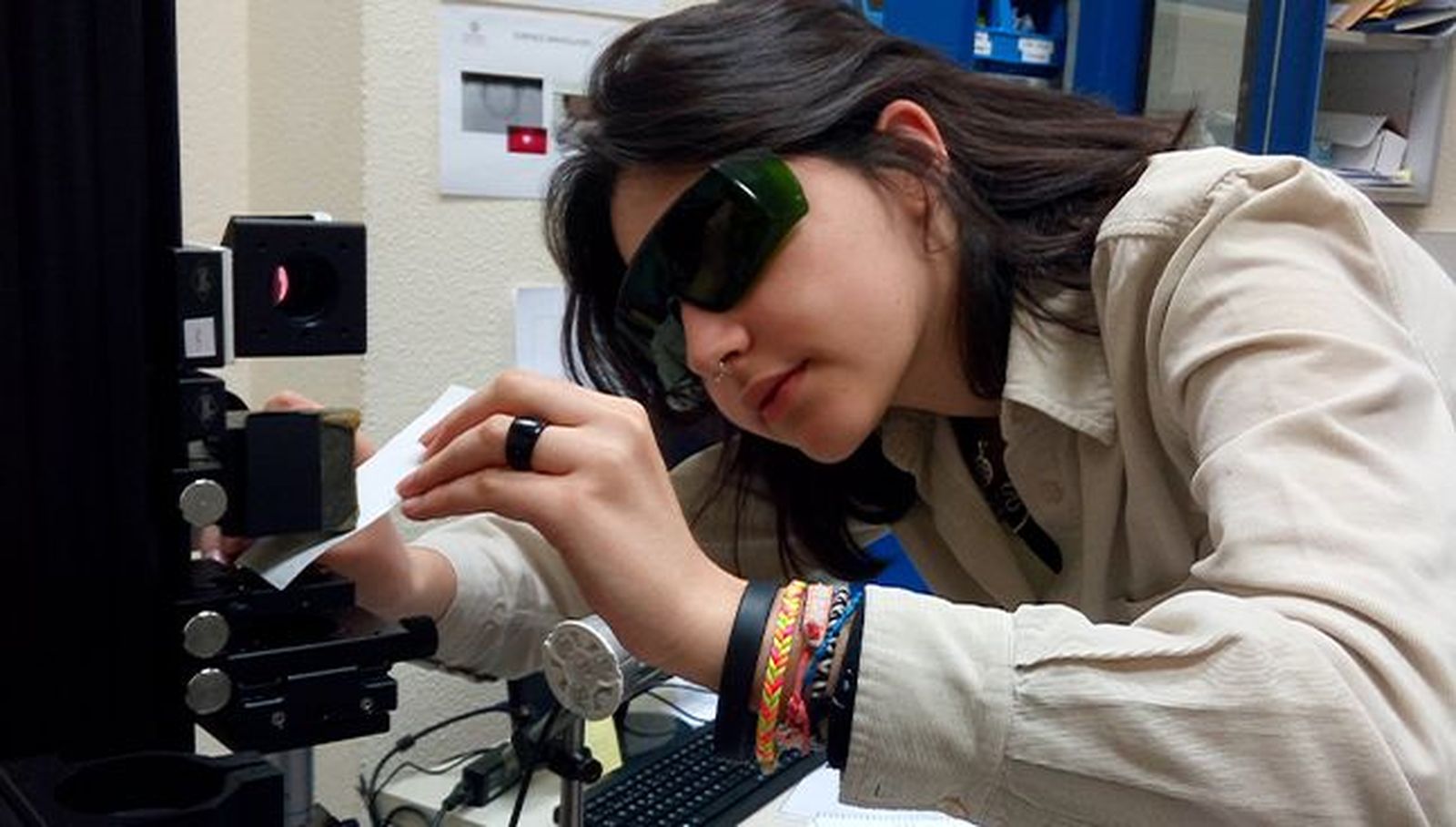 María Sánchez, estudiante de Física y Tecnología de la USAL