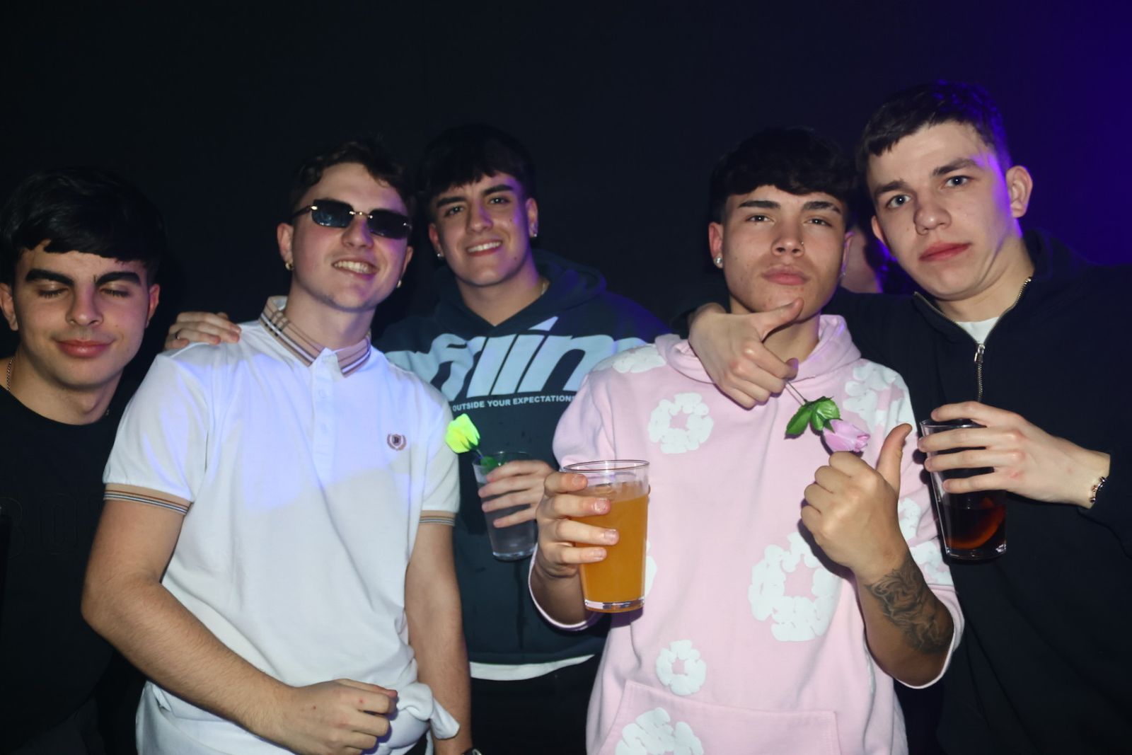 Salamanca de noche, sábado 21 de febrero