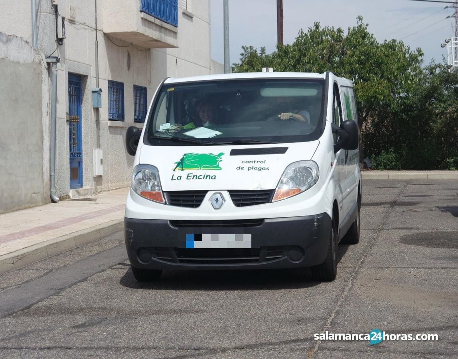 Furgoneta antiplagas