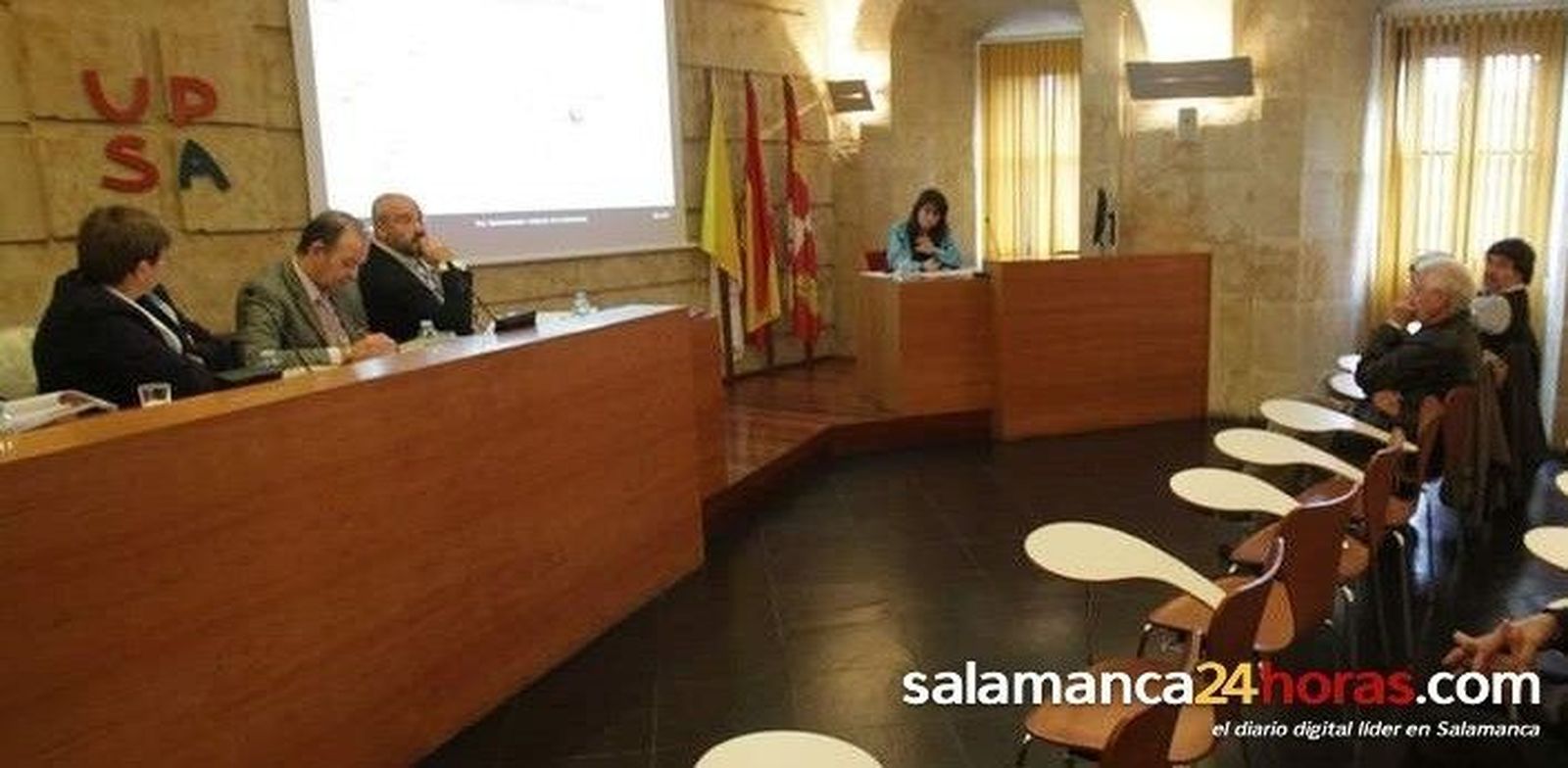 Paula Andrea defiende su tesis doctoral en la UPSA