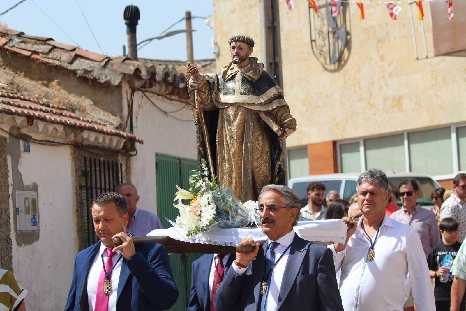 Doñinos de Salamanca. Misa en honor a Santo Domingo de Guzmán