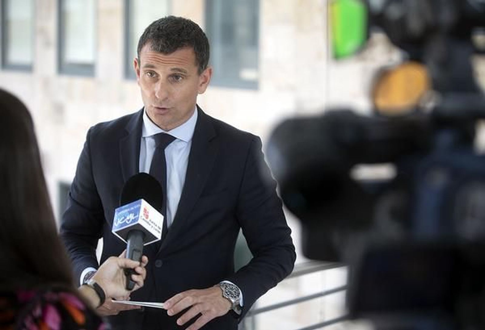 El viceconsejero de Empleo y Diálogo Social, David Martín