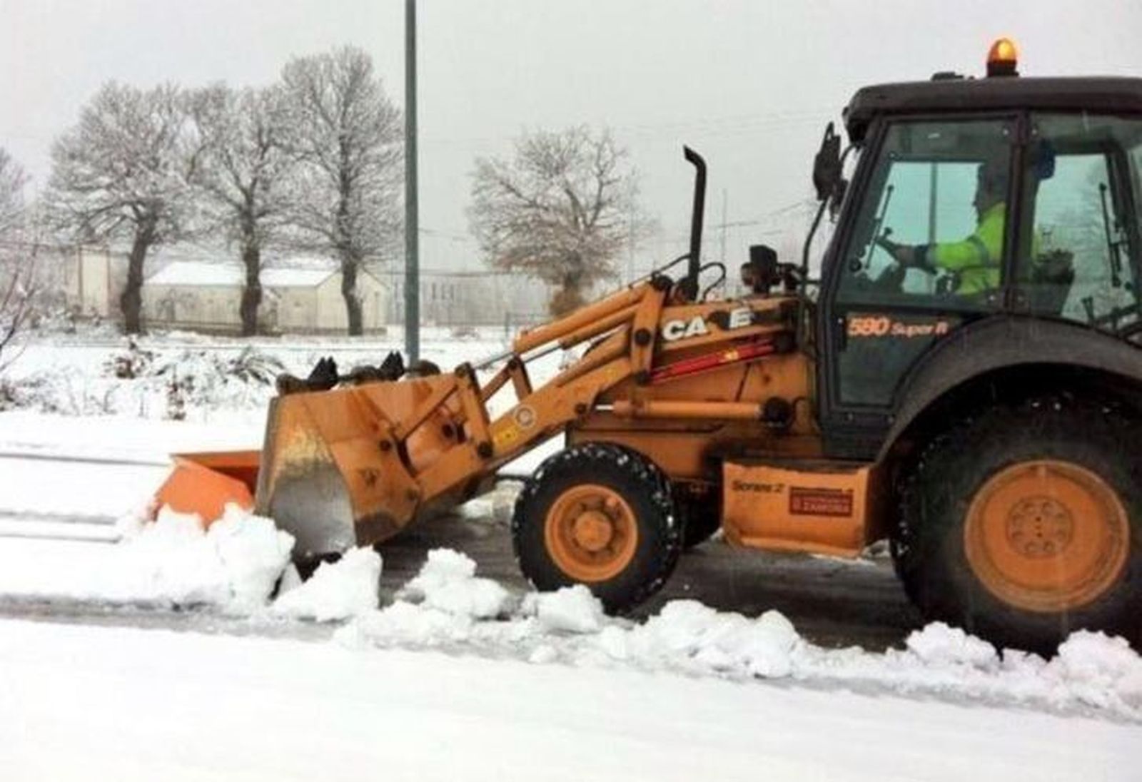 Varias carreteras de la provincia, condicionadas por los efectos del temporal