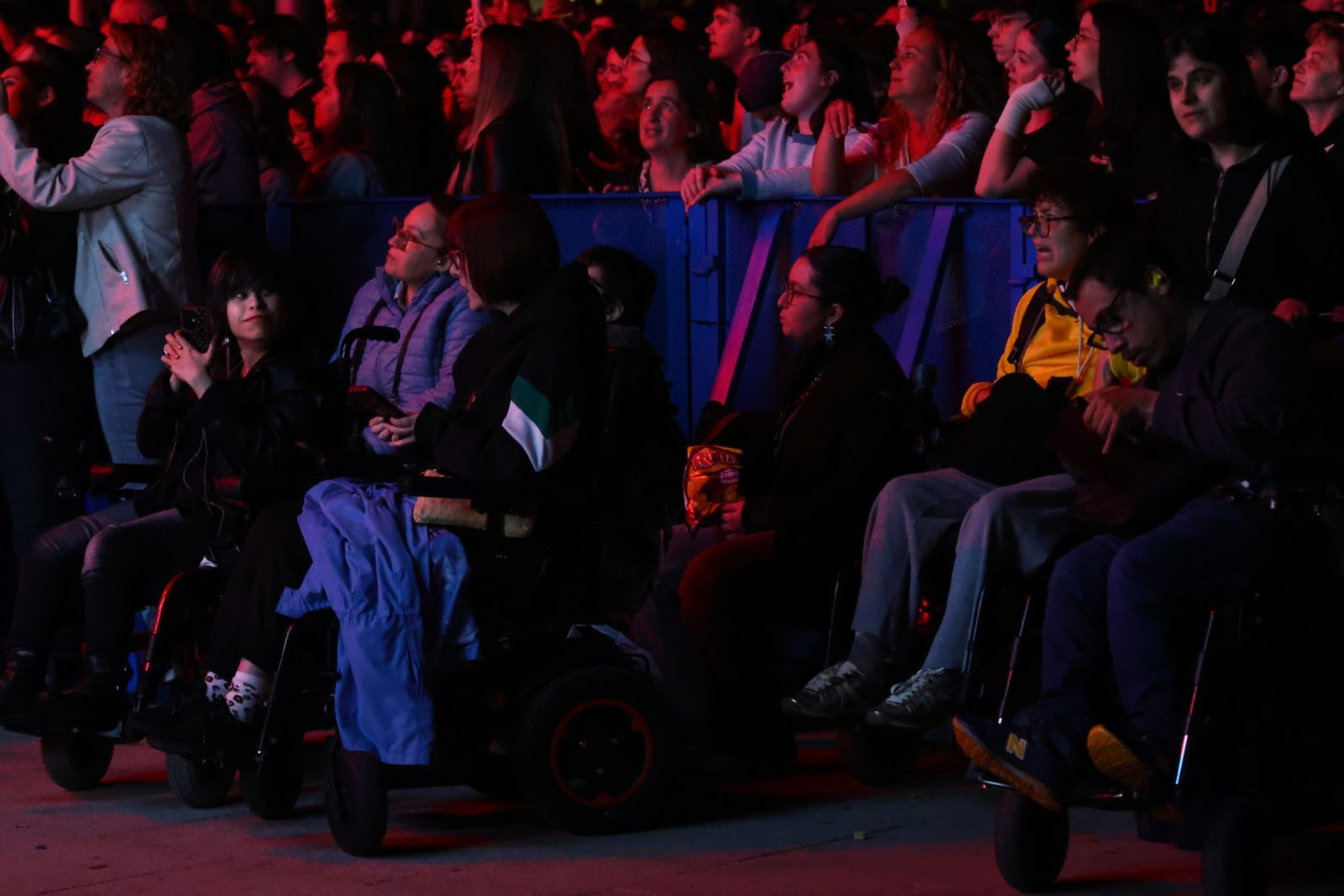 Concierto de Beret en la Plaza de la Concordia