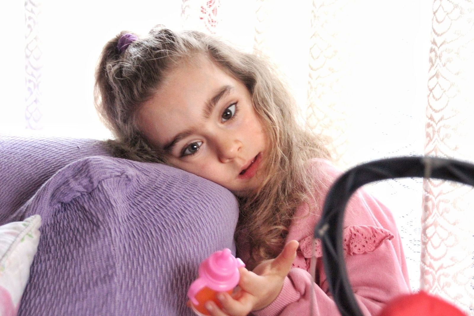 Daniela, una niña con una enfermedad rara