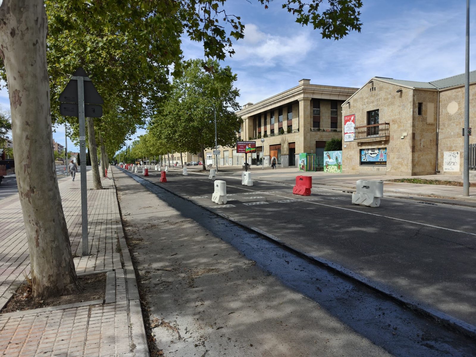 Finalizados los aparcamientos de la Chinchibarra y obras en la avenida de San Agustín