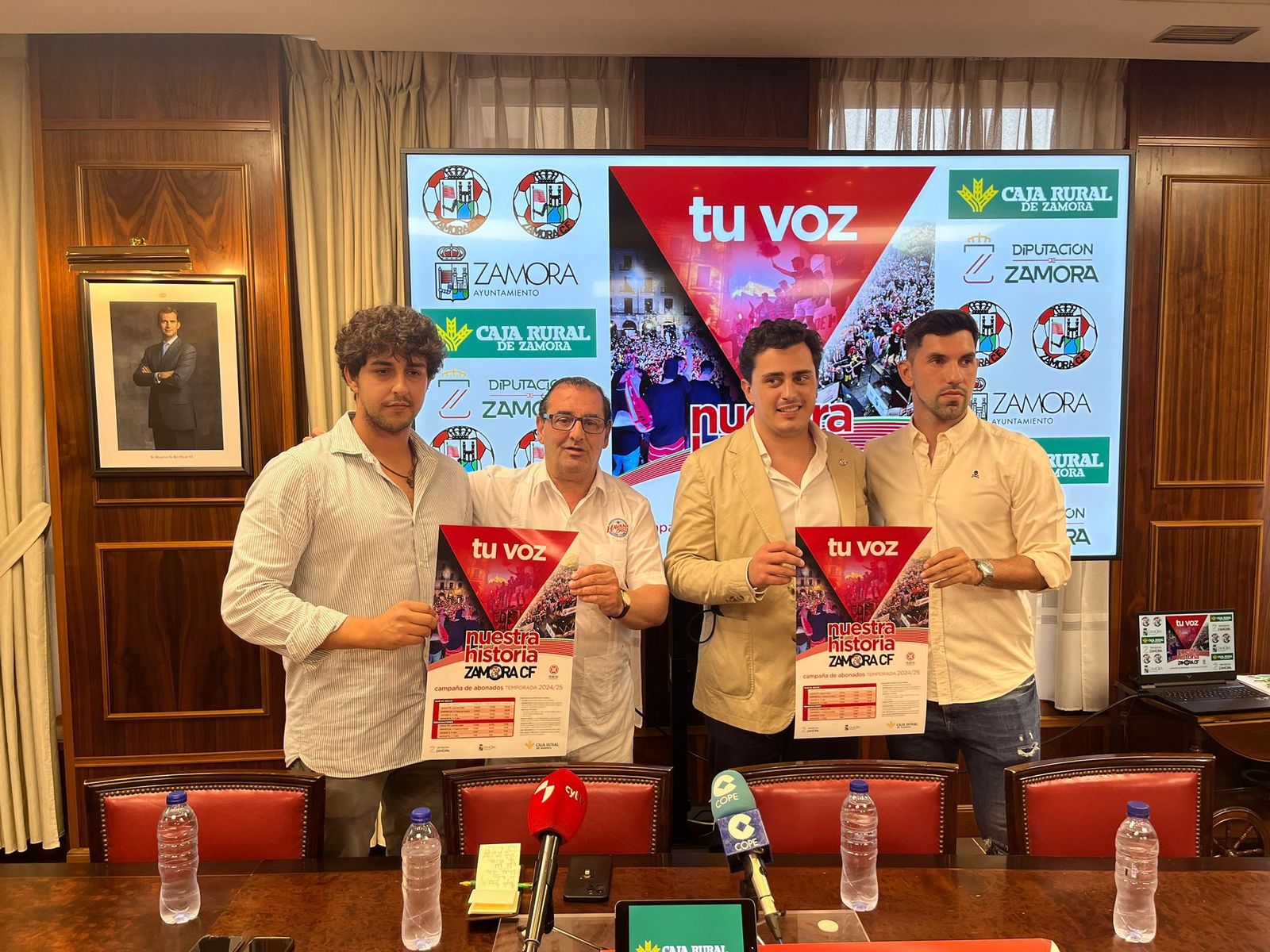 Presentación campaña de abonados Zamora CF 2024-25