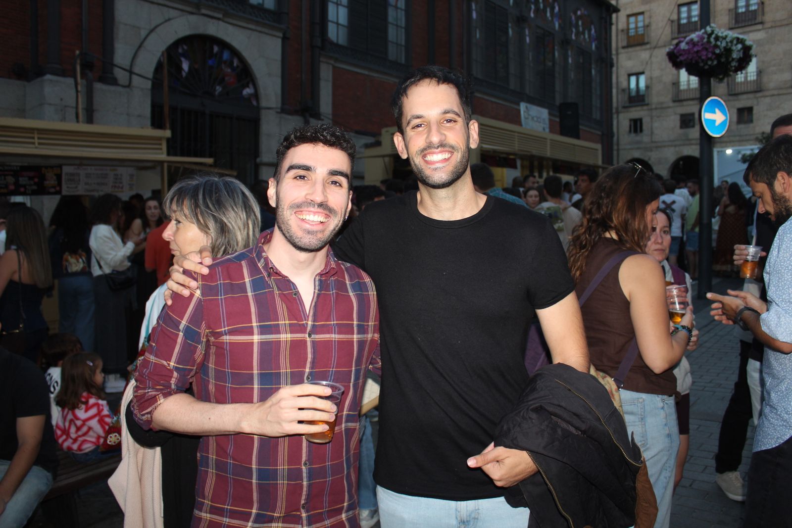 Ambiente en la Feria de Día en la tarde de este jueves
