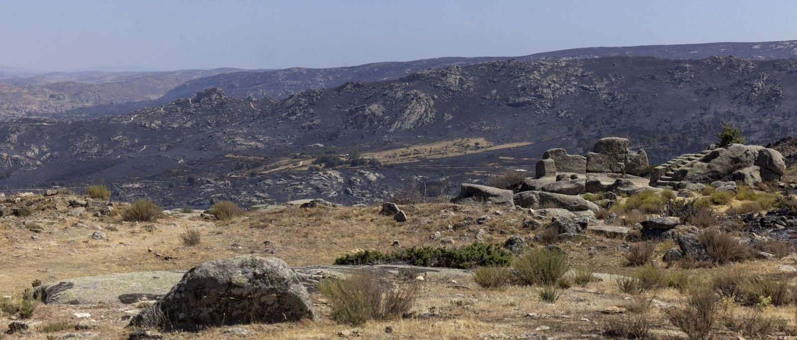 Consecuencias del incendio iniciado en Navalacruz. ICAL