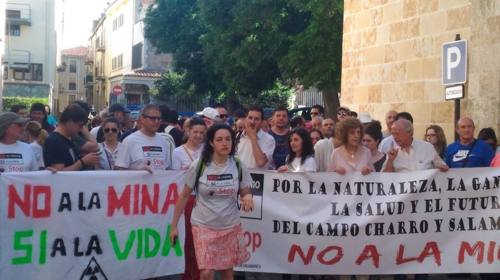 Este martes declara el activista de Stop Uranio denunciado por Berkeley