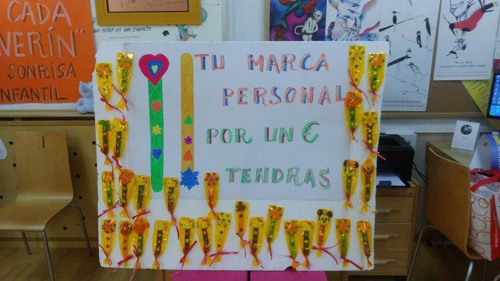 Mercadillo solidario Colegio Carmen Martín Gaite