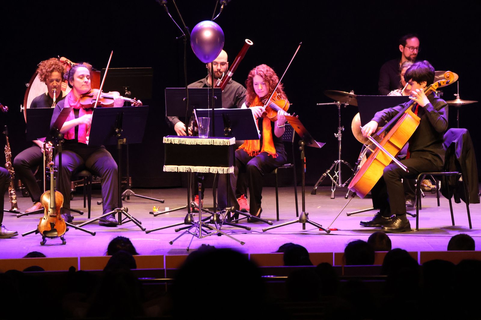 Concierto para escolares del Conservatorio de Música de Zamora. Archivo