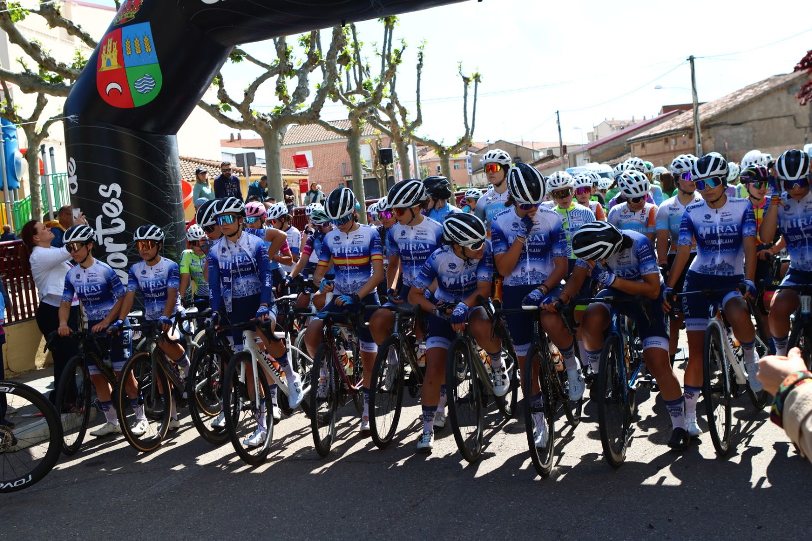 Primera etapa de la Vuelta Ciclista Salamanca Femenina
