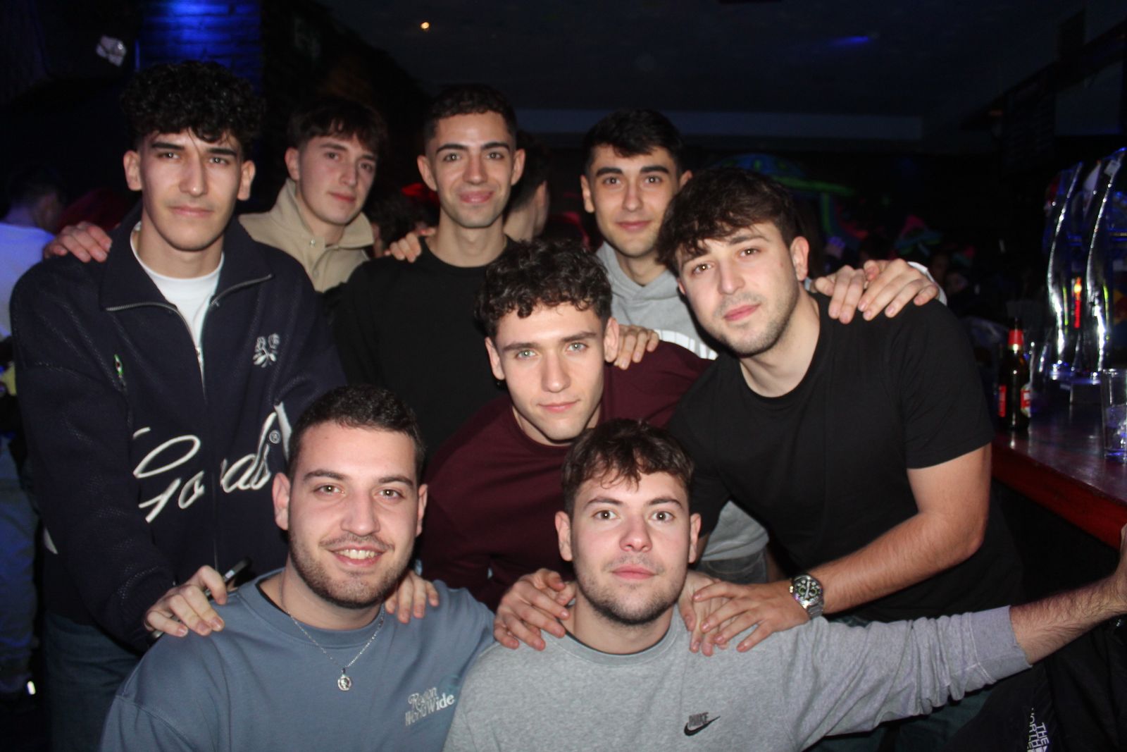 Salamanca de noche, sabado 20 de diciembre