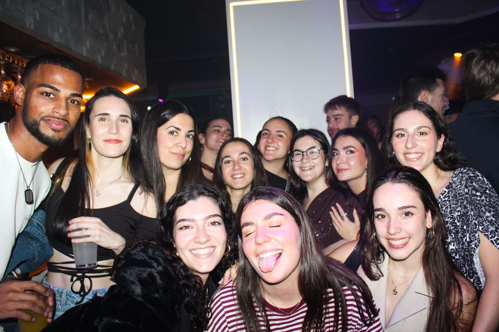 Salamanca de noche, sábado 6 de diciembre