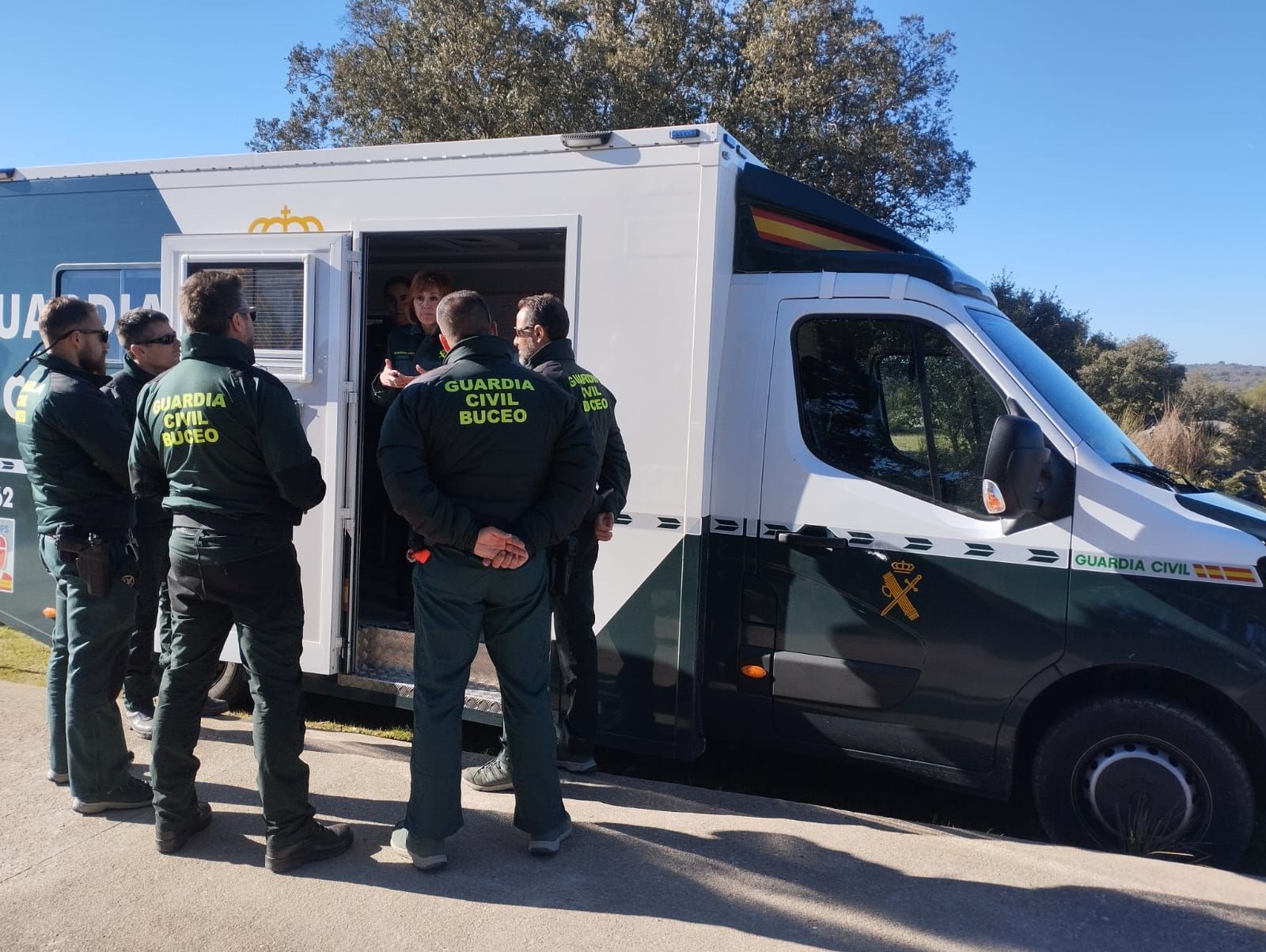 Dispositivo de búsqueda del del hombre desaparecido en Arquillinos