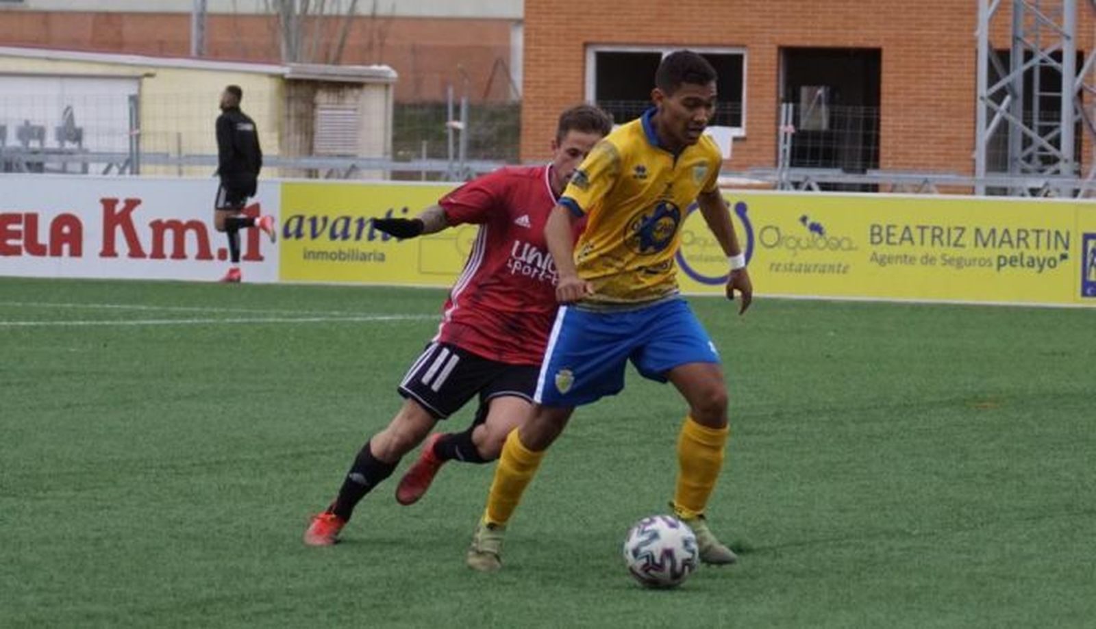 Germán, en un duelo entre el RS Monterrey y el Fabero | FOTO SALAMANCA24HORAS.COM