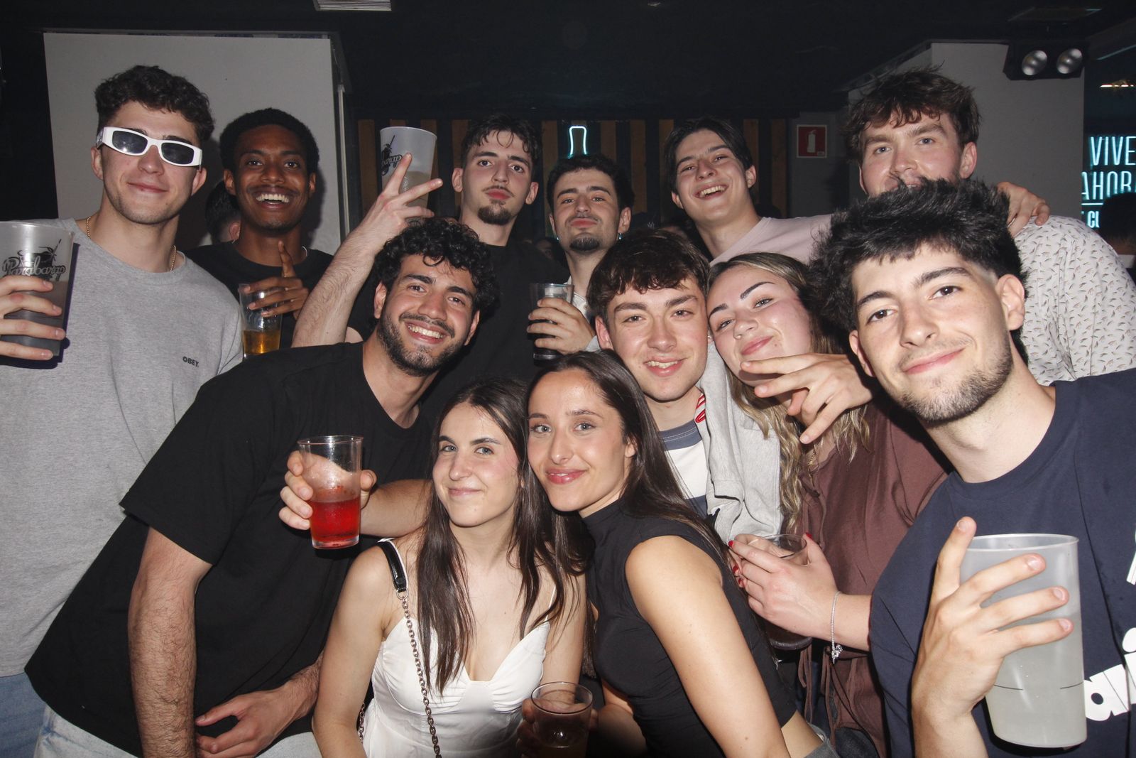 Salamanca de noche, sabado 23 de mayo